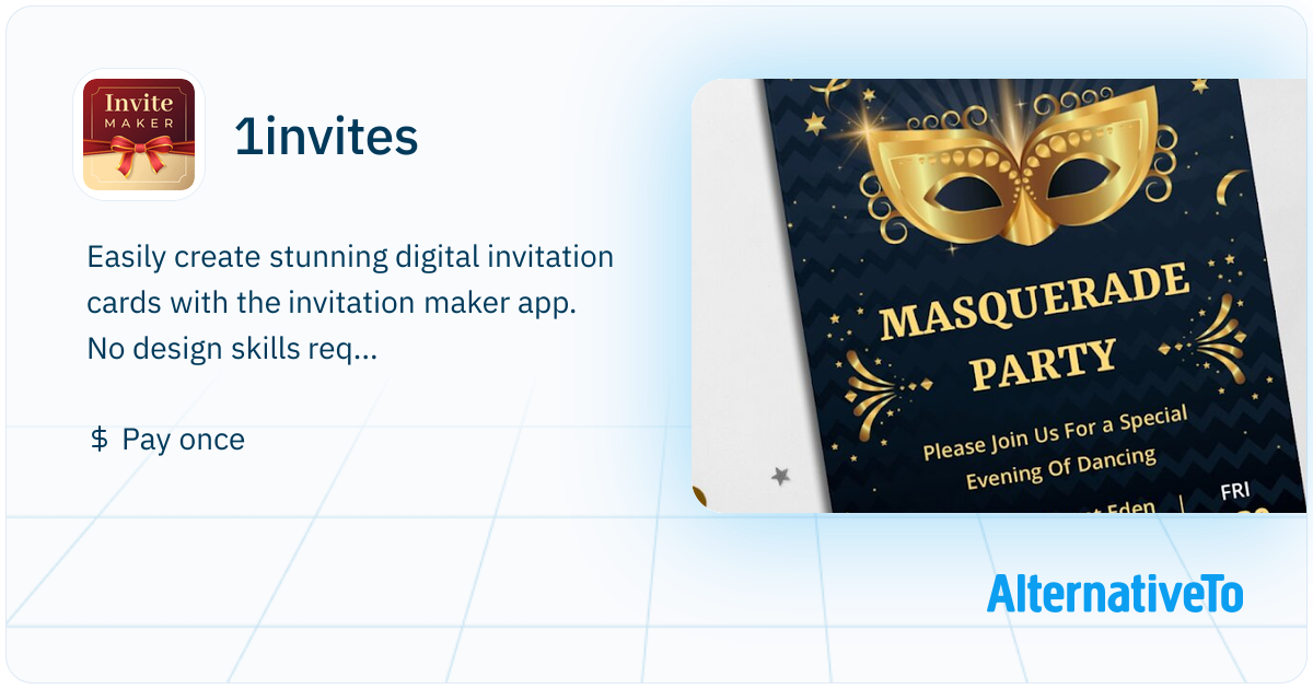 Program Invitation Maker 1invites: Make beautiful invitations with ease using an invitation ...