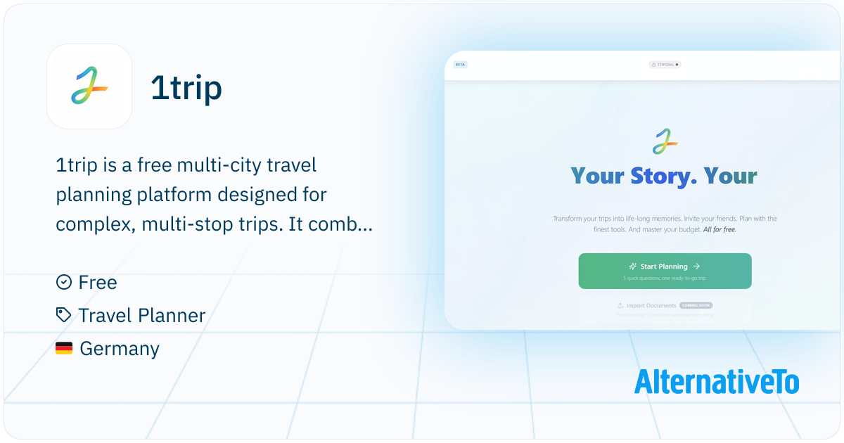 1trip: Free AI-powered multi-city trip planner with real-time ...