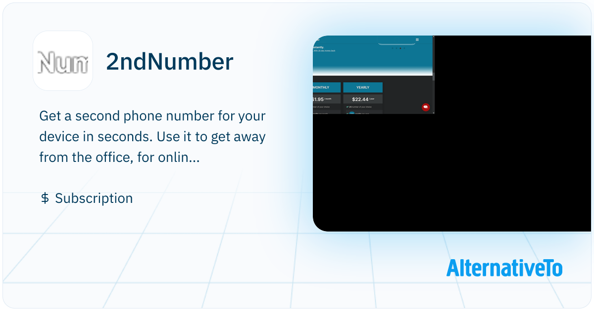 2ndNumber: Get your own second phone number and keep your other number ...