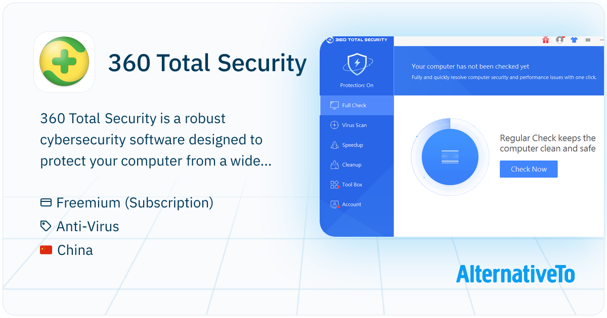360 Total Security: Multi-engine antivirus with real-time protection ...