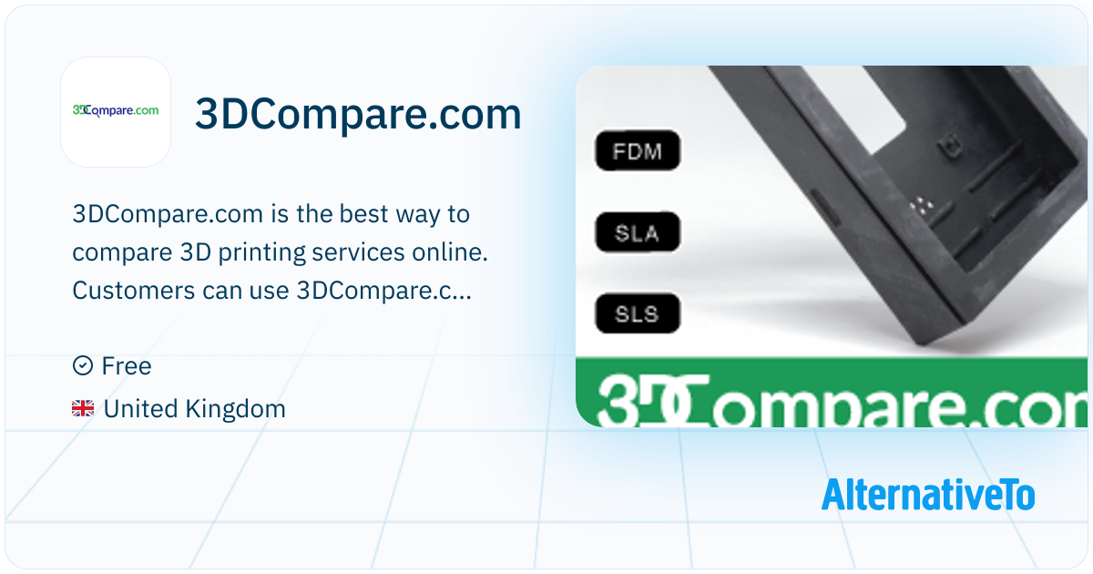 3DCompare.com: The best way to compare 3D printing services online ...