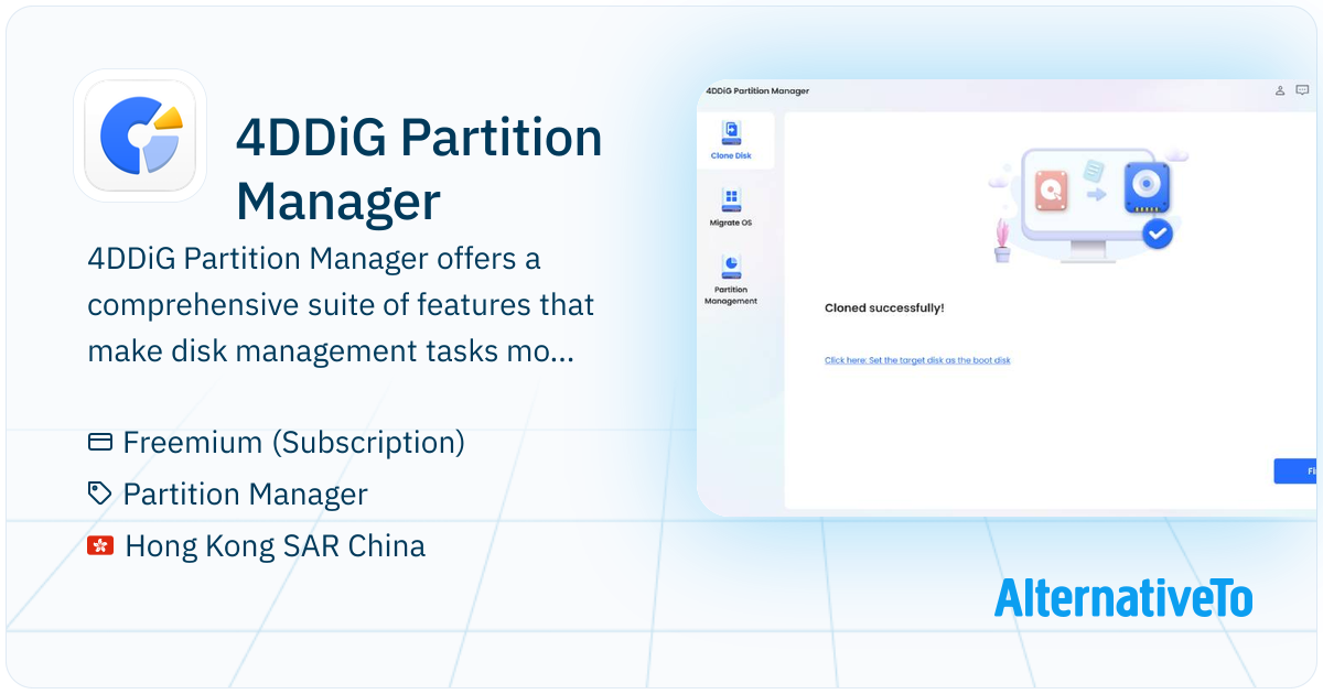 4DDiG Partition Manager: Comprehensive disk management software ...