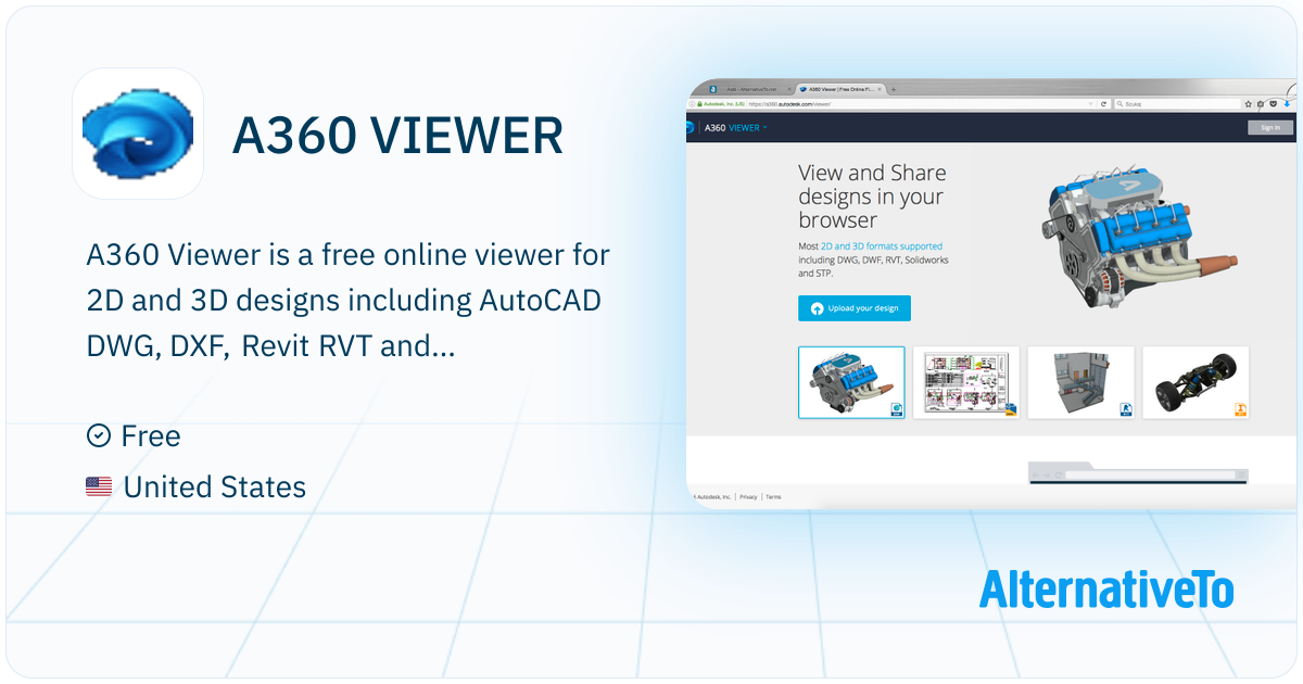 A360 VIEWER: A360 Viewer is a free online viewer for 2D and 3D ...