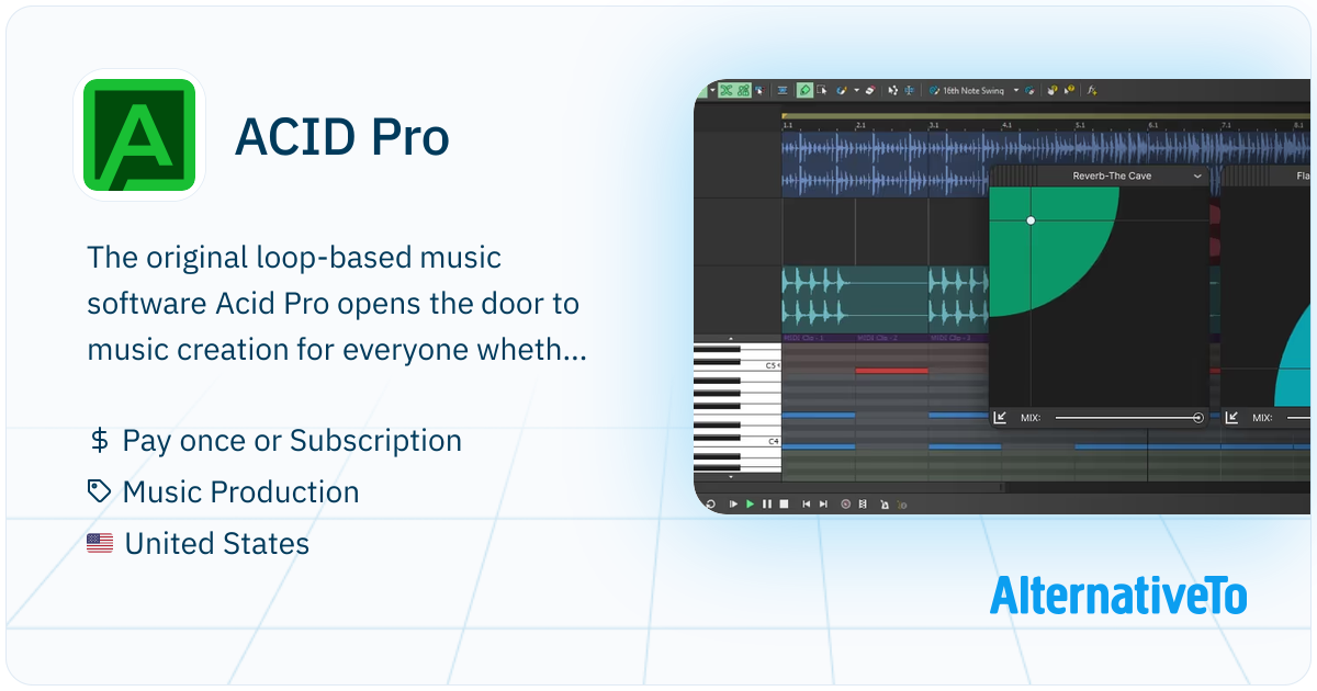 ACID Pro: Advanced multitrack recording and MIDI sequencing DAW ...
