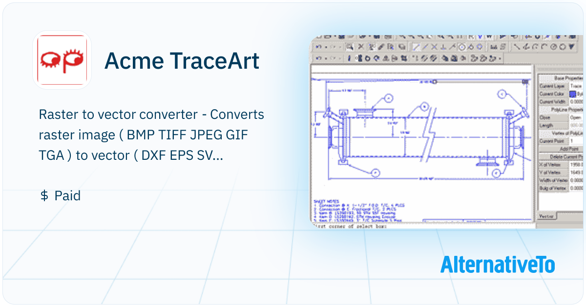 Acme TraceArt: Professional raster to vector conversion program ...