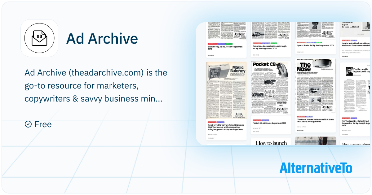 Ad Archive: Top Performing Marketing, Copywriting, Advertising Examples ...