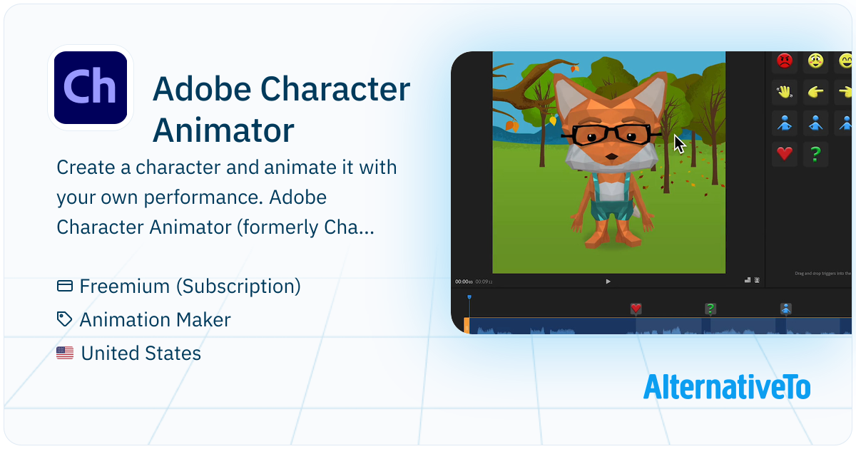 Adobe Character Animator: Real-time 2D animation and live streaming ...