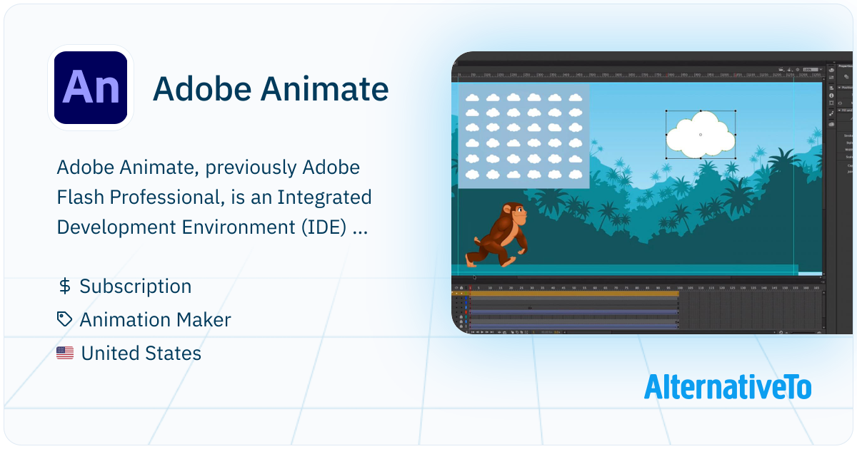 Adobe Animate: Multimedia animation with versatile export options ...
