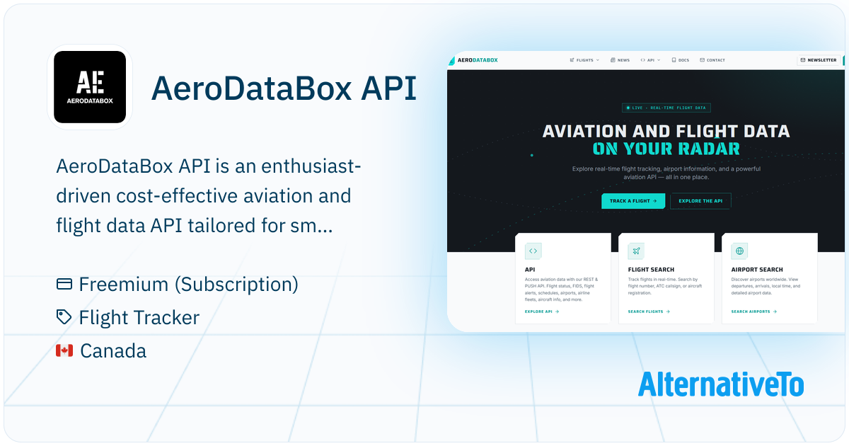 best flight apis for data science – Images High... AeroDataBox API: Simple and cost-effective aviation and flight API ...