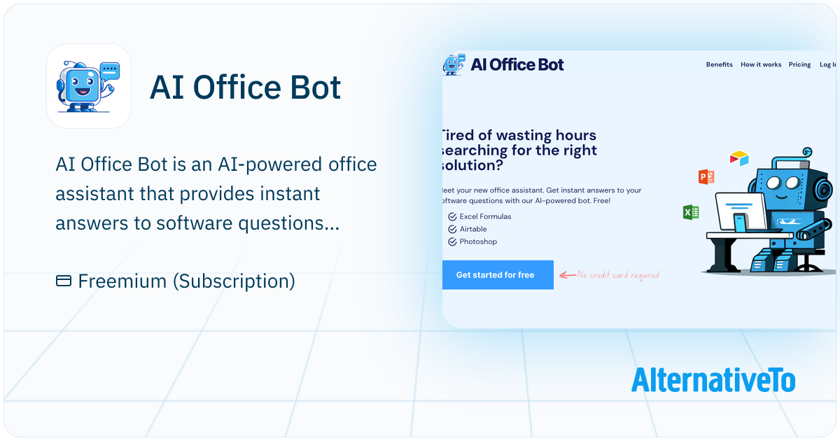 Bot Instant AI Office Bot: Instant formulas and answers to boring software ...