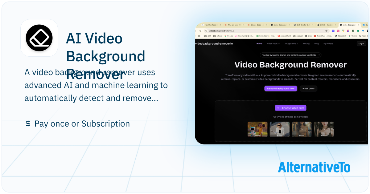 AI Video Background Remover: Transform any video with our AI-powered ...