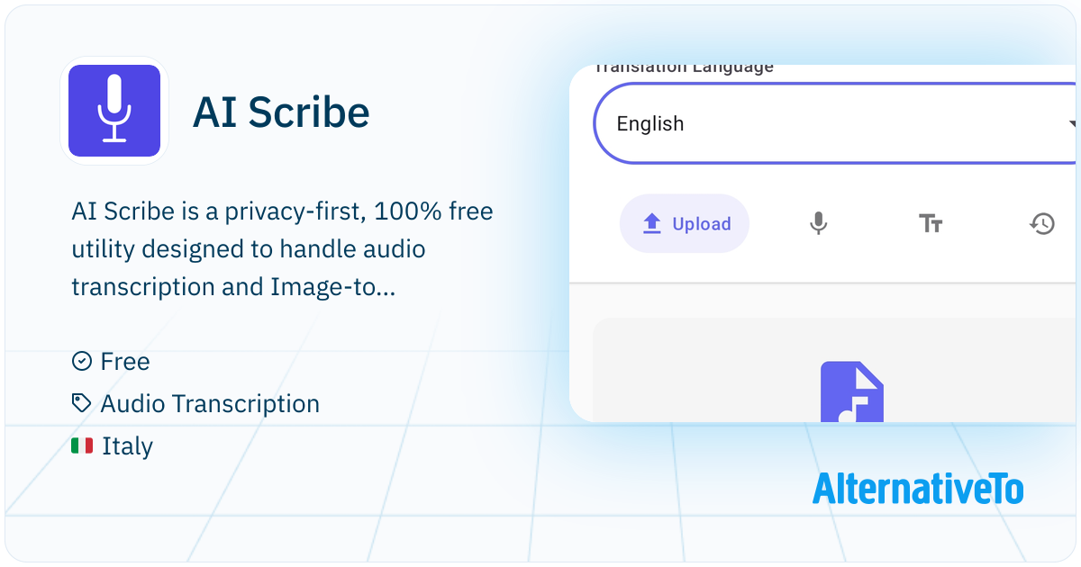 online transcription | scribewave - try for free... AI Scribe: Free Hybrid AI Transcription & OCR: Local Gemma 3n or Cloud ...