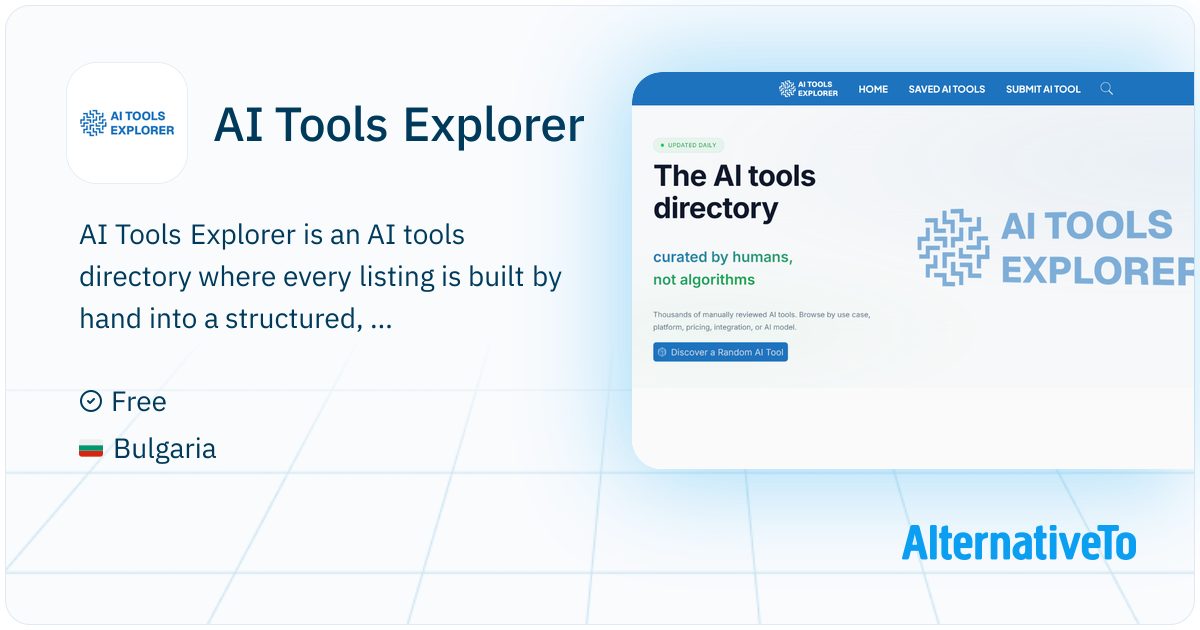 AI Tools Explorer: Curated AI Directory including only high-quality AI ...