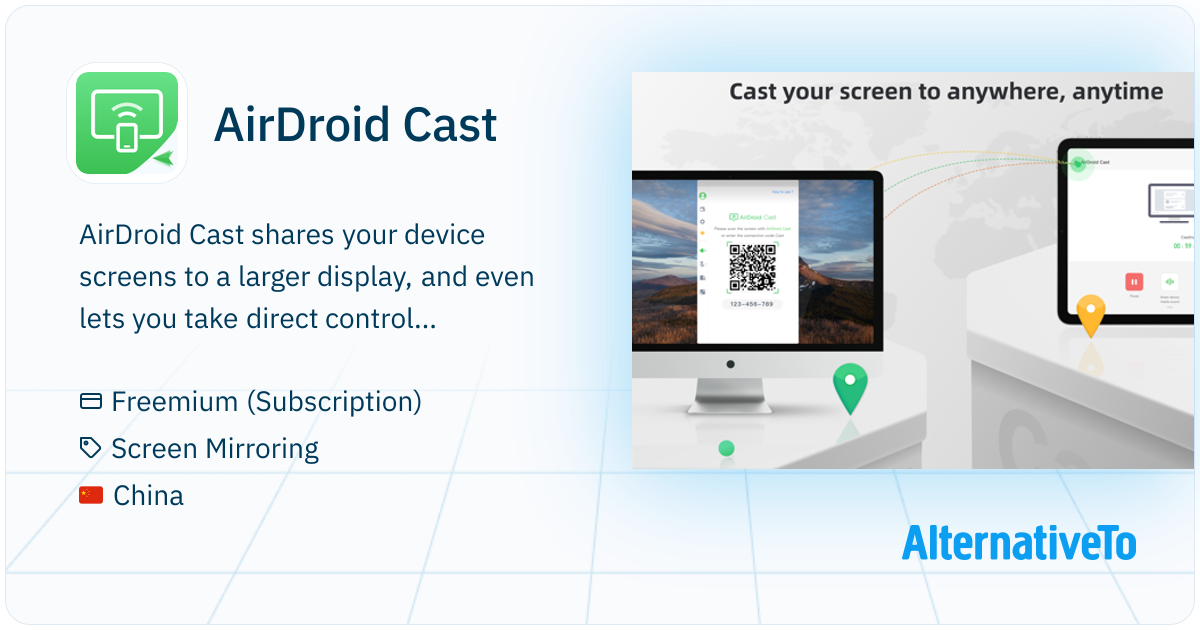 AirDroid Cast Powerful and easytouse screen sharing & controlling