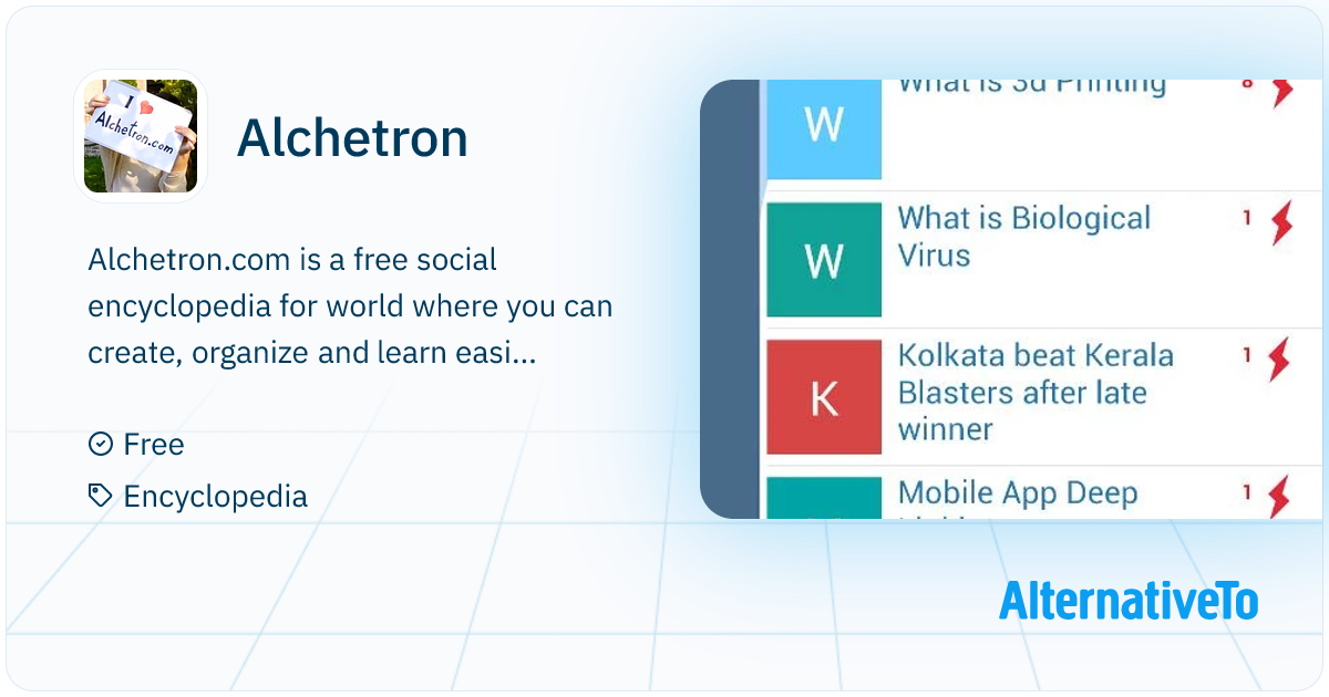 Alchetron: Com is a free social encyclopedia for world where you can ...