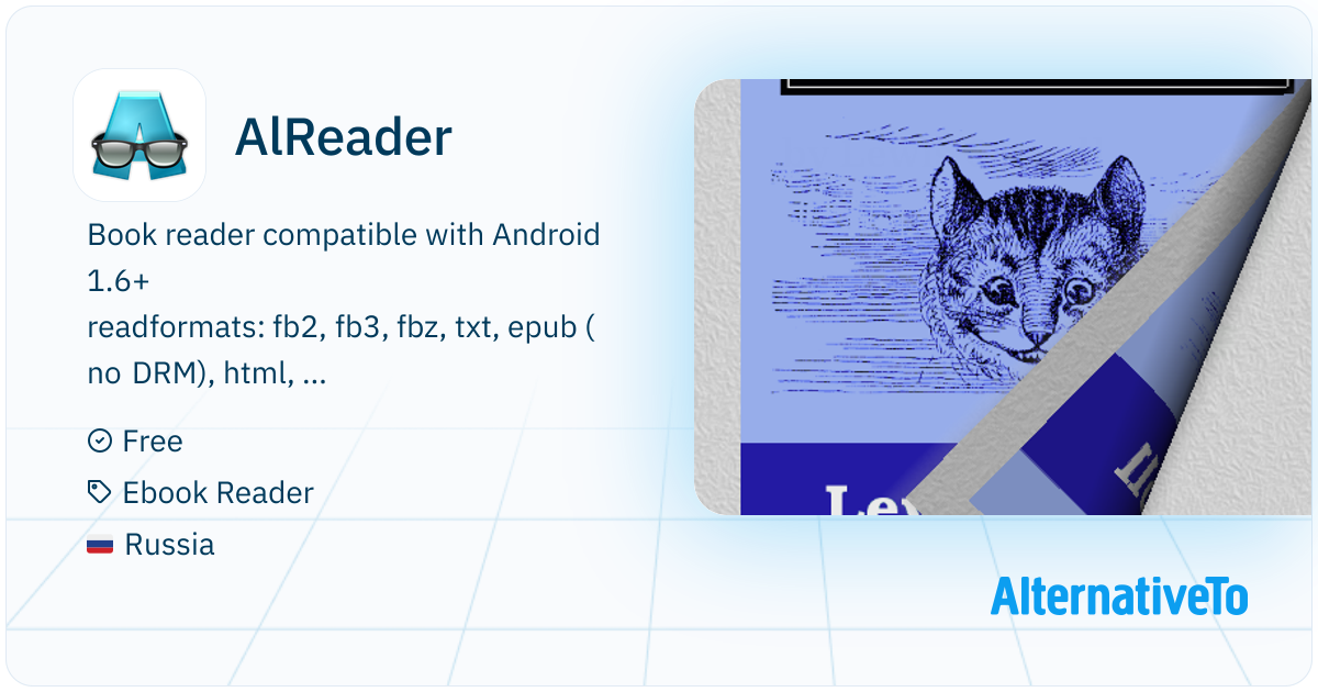 Alreader AlReader: Program is designed for reading fiction book | AlternativeTo