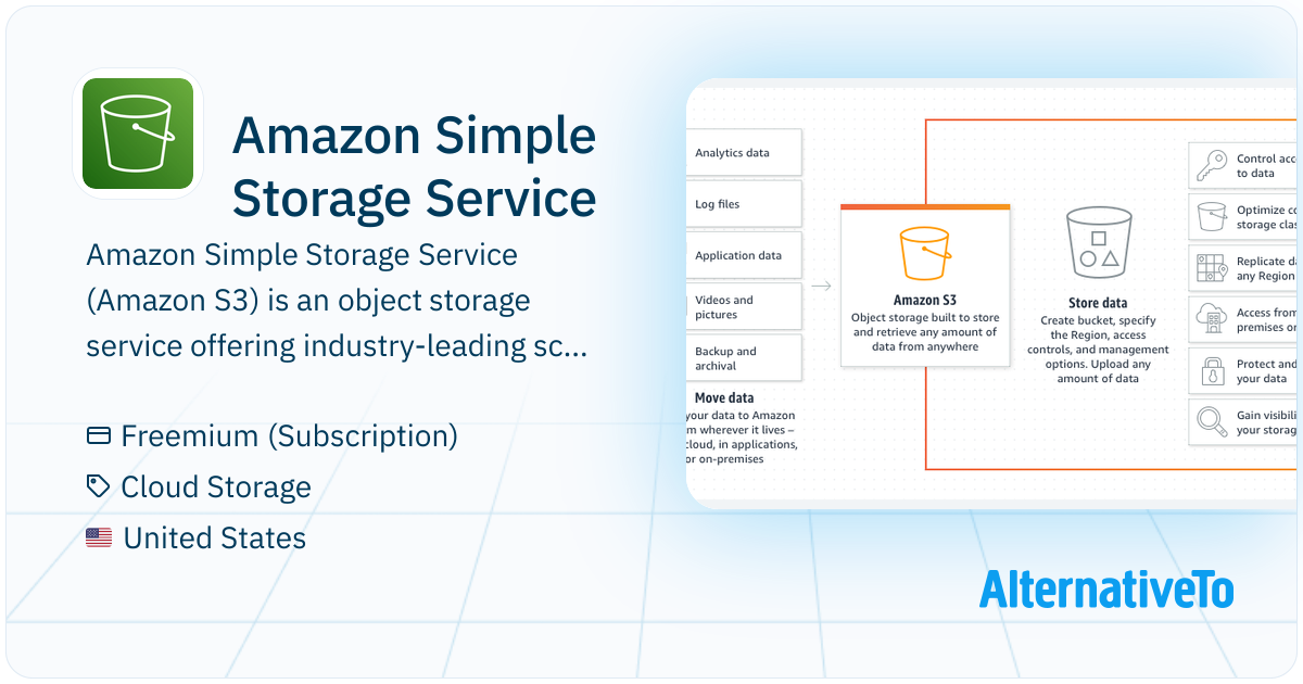Amazon Simple Storage Service: Object storage built to retrieve any ...