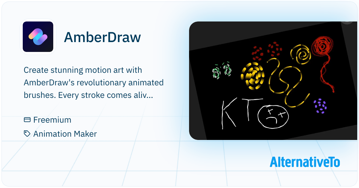 AmberDraw: Create stunning motion art with AmberDraw's | AlternativeTo