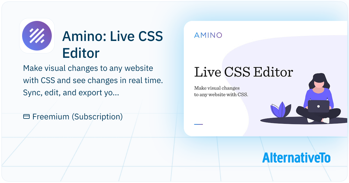 Amino: Live CSS Editor: Amino is a Chrome browser extension for ...