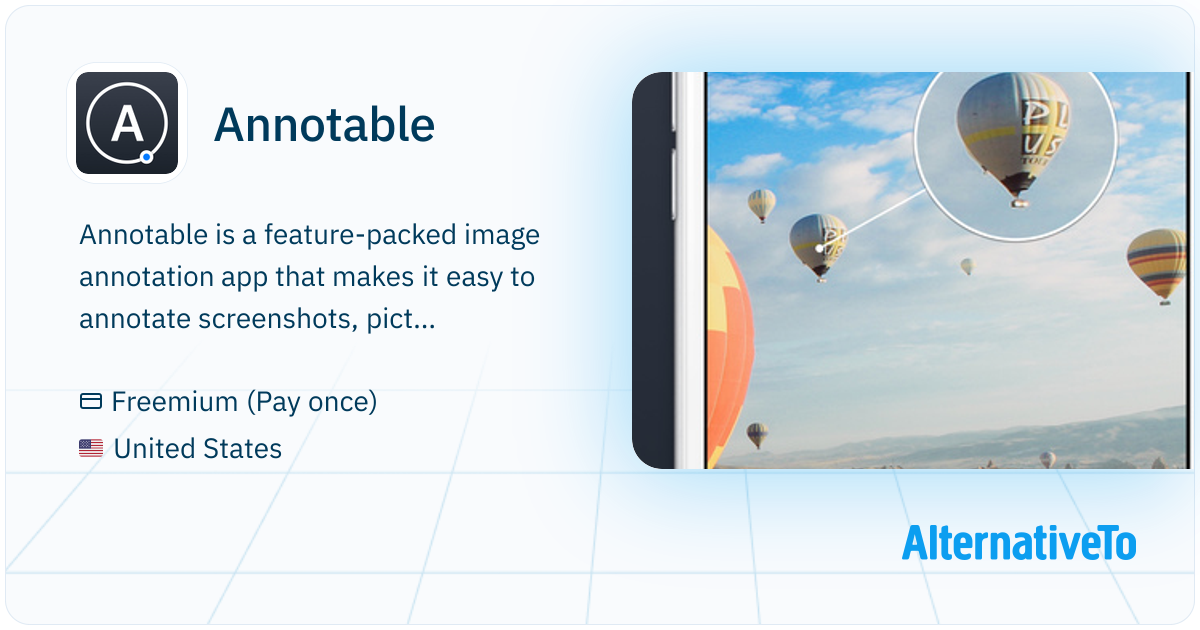 Annotable: Featured-packed image annotation app for mobile | AlternativeTo