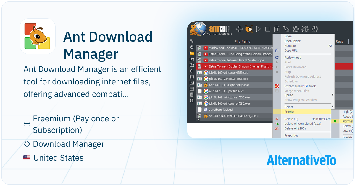 Ant Download Manager: Download manager with video support and ...