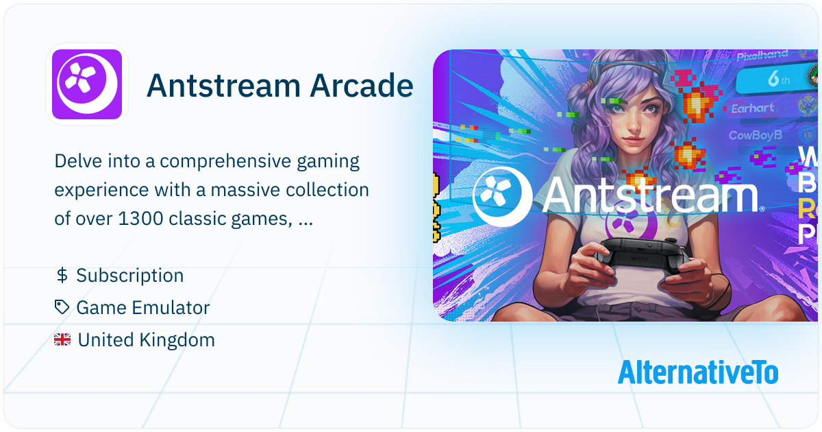 Antstream Arcade: Discover a lifetime of gaming, the ultimate retro ...
