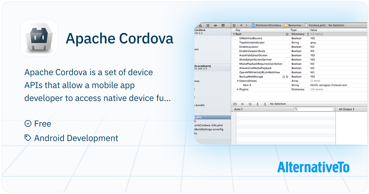 Apache Cordova: Set of device APIs that allow | AlternativeTo