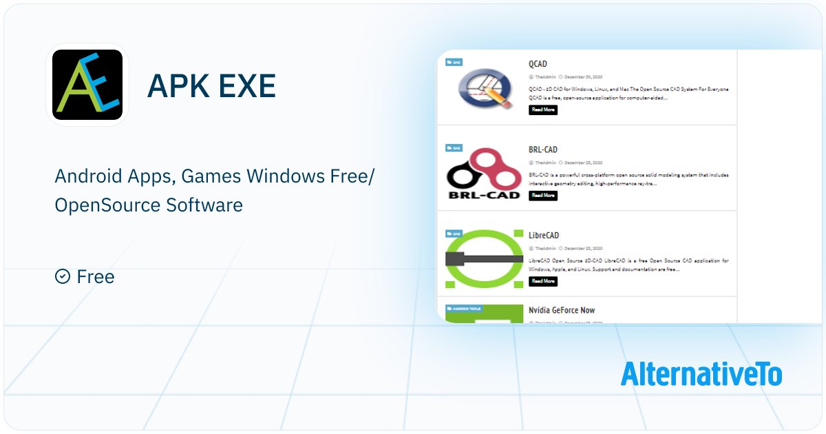Apk Ex File APK EXE: Android Apps, Games Windows Free/OpenSource Software ...