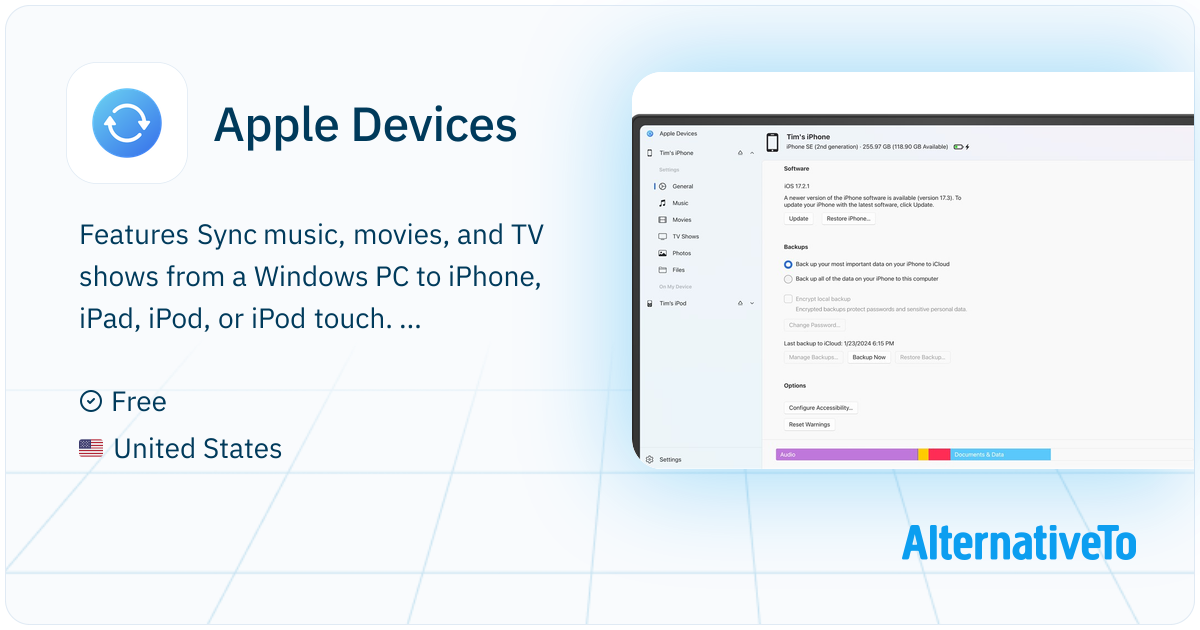 Apple Devices: Manage Apple devices from your Windows PC using the ...