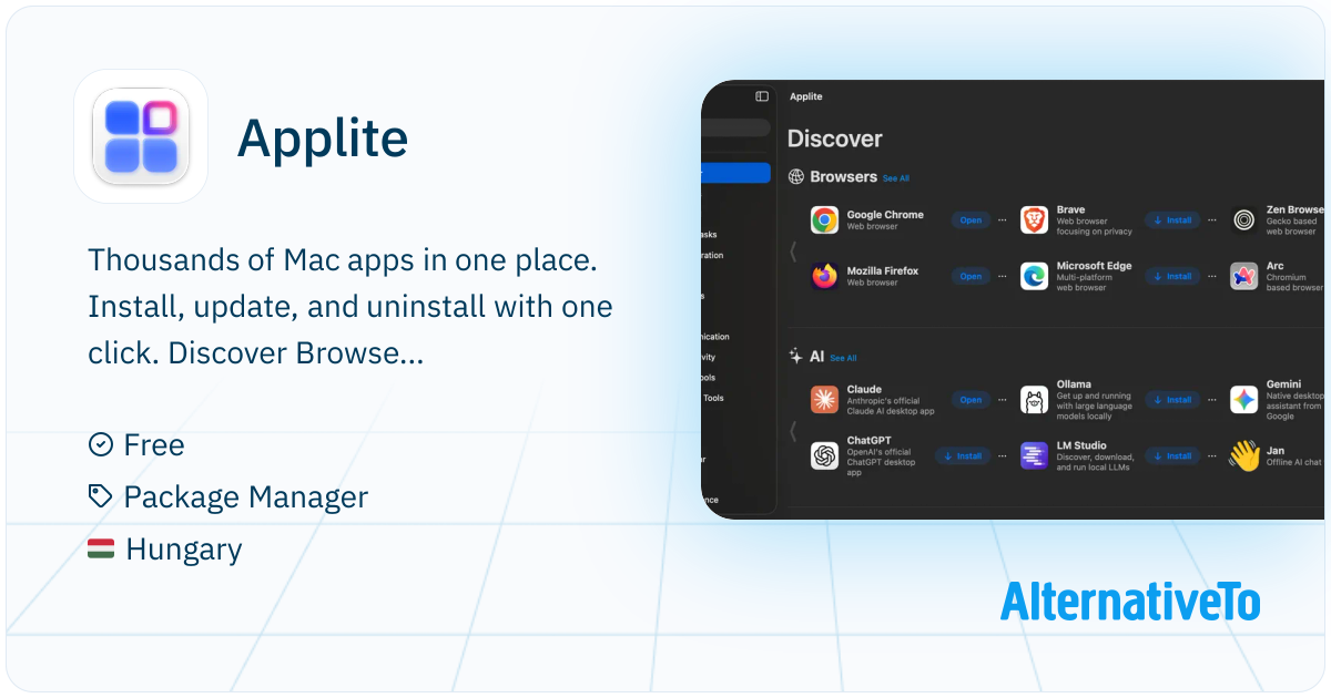 Applite: User-friendly GUI macOS application for Homebrew Casks ...