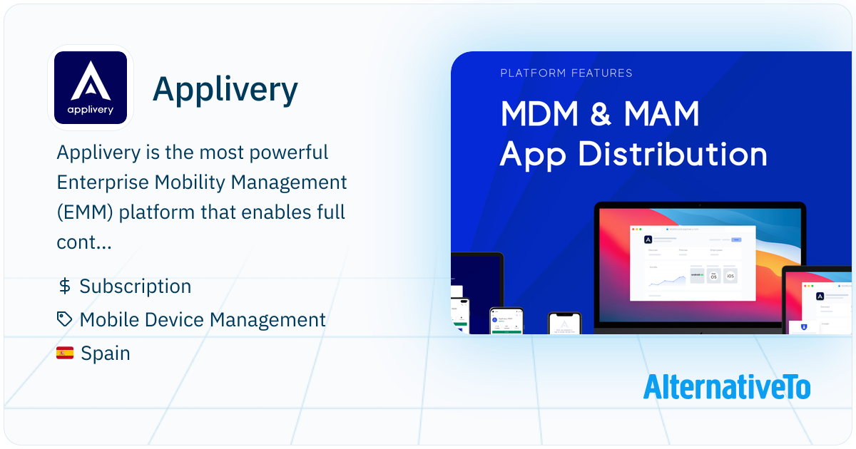 Applivery: Enterprise mobility management & app distribution platform ...