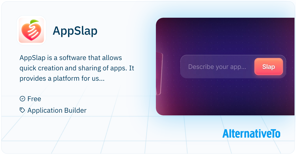 Alap Apps Interface AppSlap: An AI platform using generative algorithms to create stunning ...
