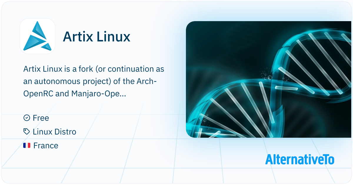 Artix Linux: A systemd-free linux distribution | AlternativeTo