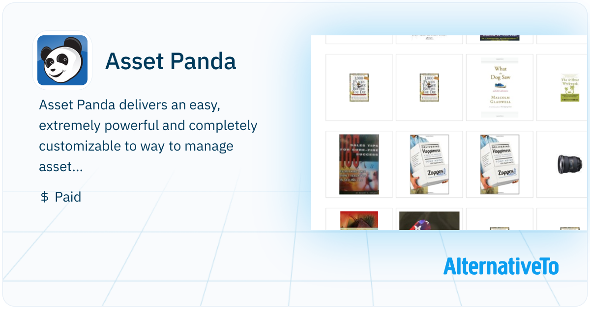 Asset Panda: Delivers an easy, extremely powerful | AlternativeTo