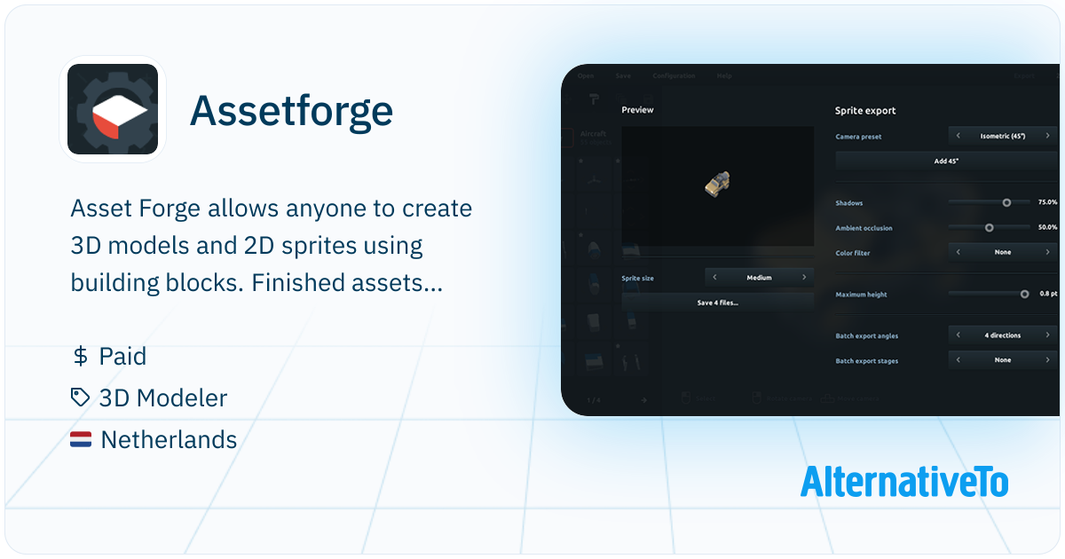 Assetforge: Asset Forge allows anyone to create 3D models and 2D ...