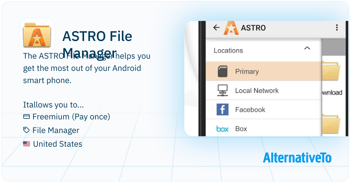 ASTRO File Manager: The ASTRO File Manager helps you get the most out ...