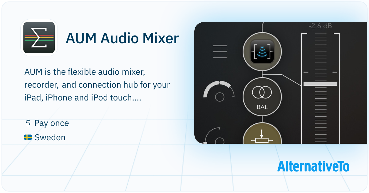 AUM Audio Mixer: AUM is the flexible audio mixer, recorder, and ...