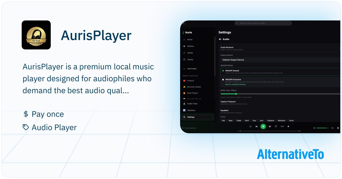 AurisPlayer: Auris is a professional Hi-Res music player with ...