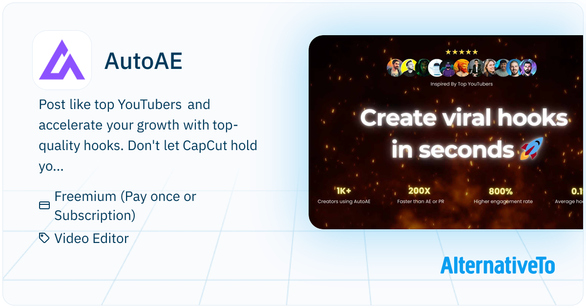 AutoAE: Easiest way to create viral hooks like top YouTubers ...