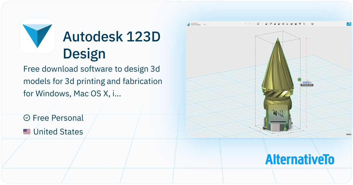 Autodesk 123D Design: 123D Design is a free, powerful, yet simple 3D ...