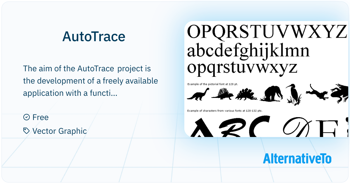 AutoTrace: A program for converting bitmap to vector graphics ...
