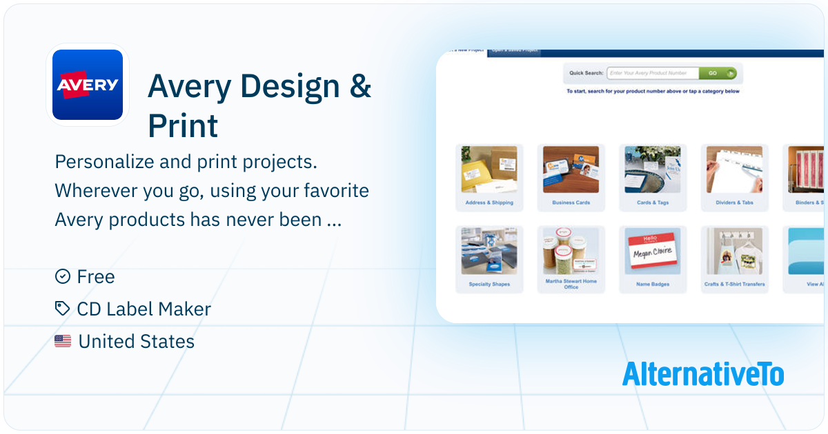 Avery Design & Print: Personalize your Avery products with our free ...