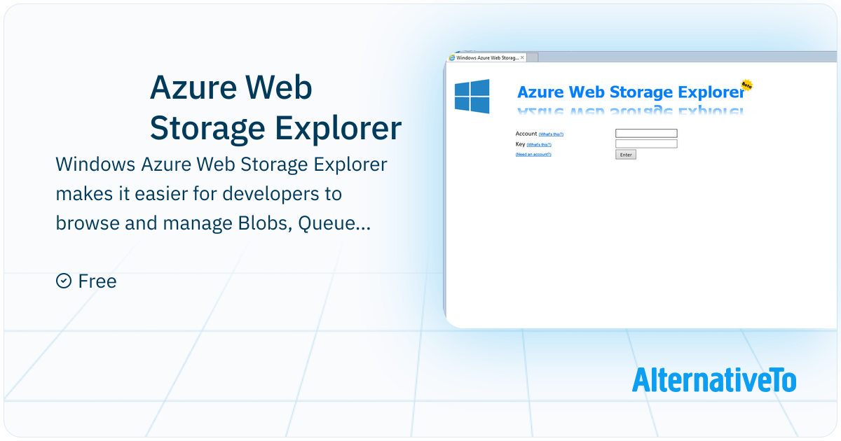 Azure Web Storage Explorer: Windows Azure Web Storage Explorer makes it ...