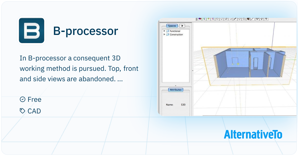 B-processor: Is BIM software that has been and currently is still ...