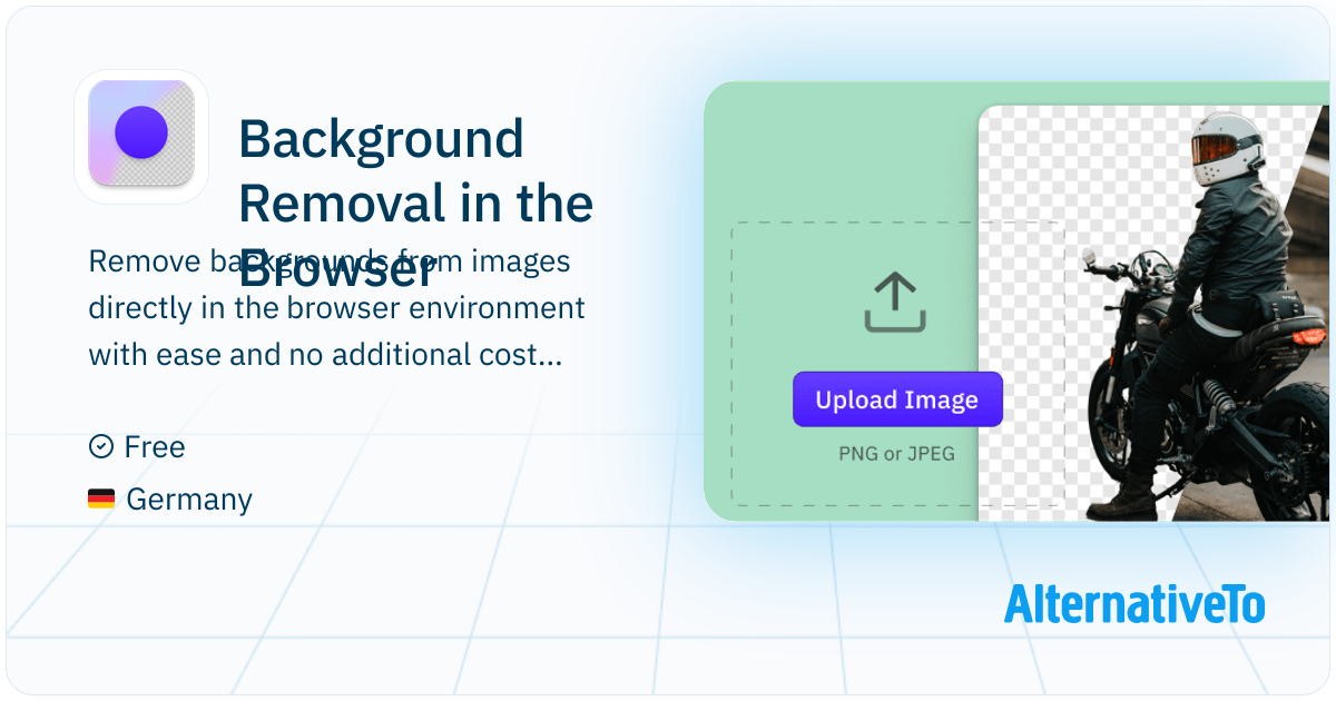 Background Removal in the Browser: Remove backgrounds from images ...