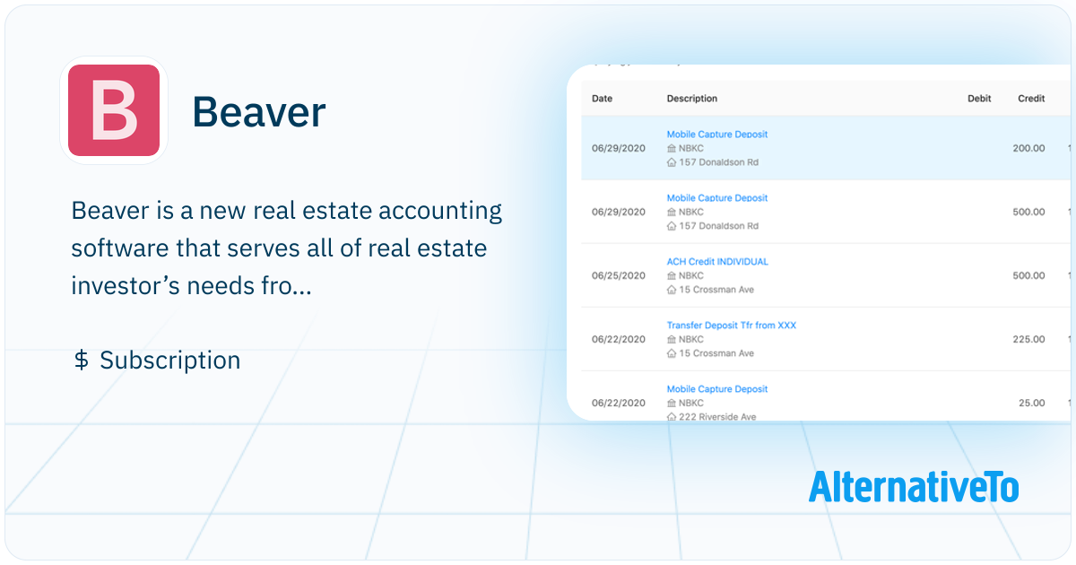 Beaver: Automates rent collection, vendor payment, and bookkeeping all ...