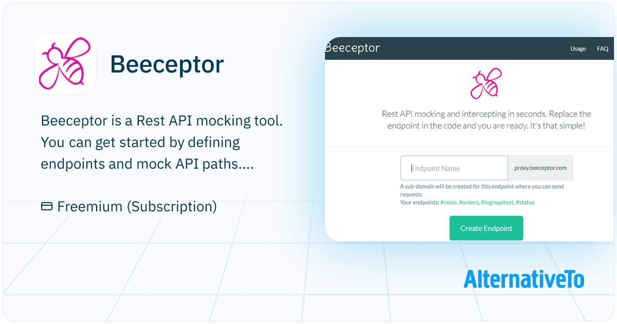 Beeceptor: Build a mock Rest API endpoint in seconds. | AlternativeTo