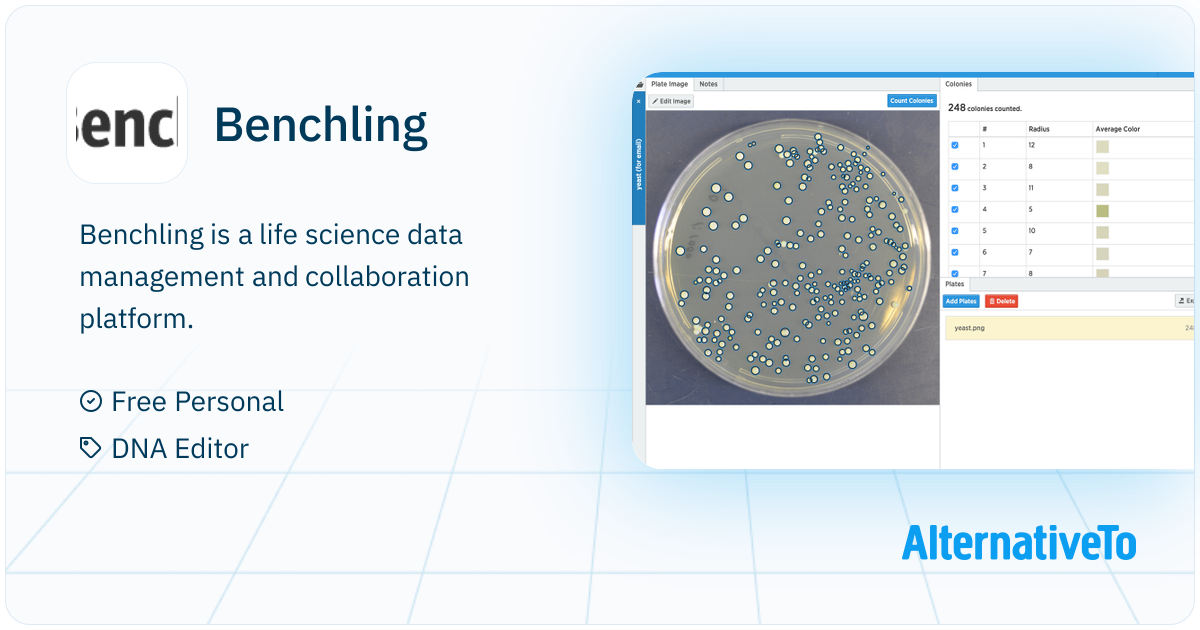 Benchling: Online lab notebook software, including DNA design tools ...