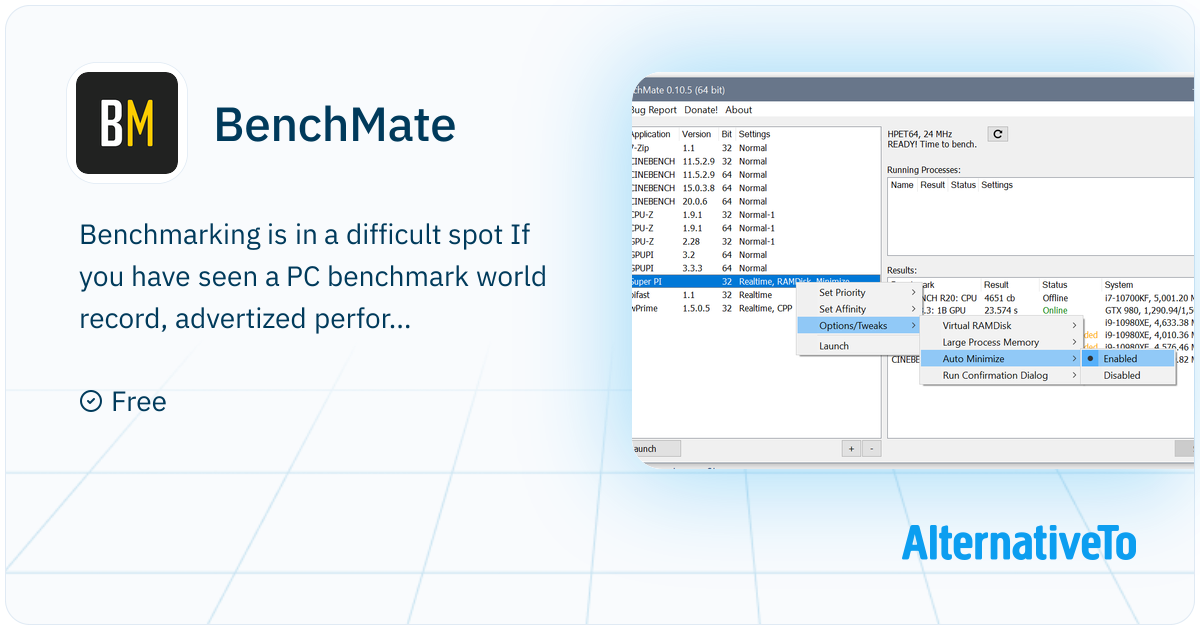 BenchMate: Measure the genuine performance of your system with ...