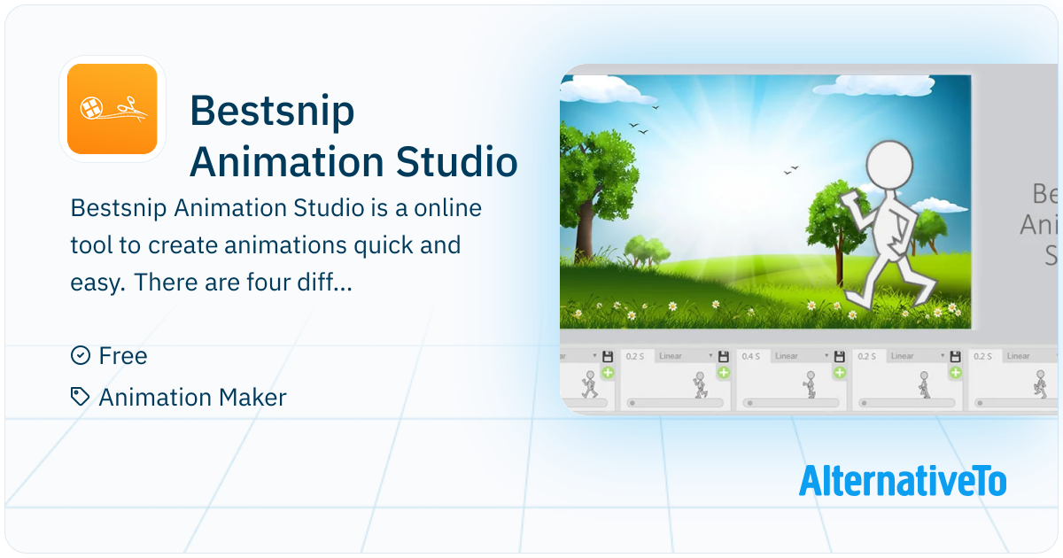 Bestsnip Animation Studio: Free online tool to create 2D tweening ...